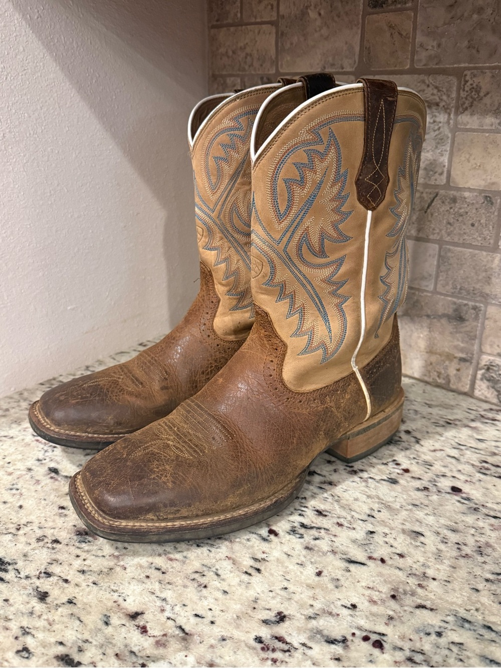 Ariat QuickDraw Western Boot Size 9 Double Wide